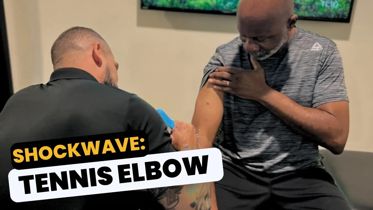 Shockwave for Tennis & Golfer’s Elbow