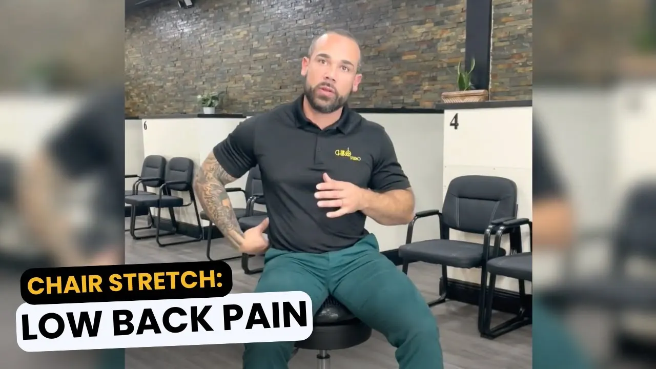 Chair Stretch For Back Pain
